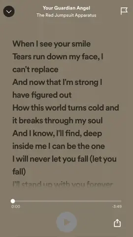 Your Guardian Angel - The Red Jumpsuit Apparatus #music #fypシ #foryoupage #musicrecommendations #fype #foryou #fyp #lyrics