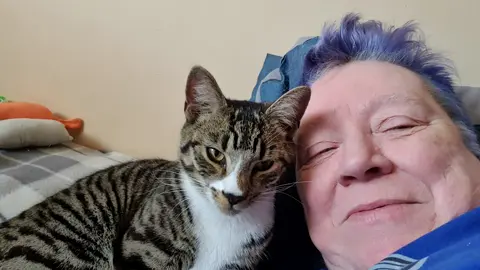 Yes...that was me farting.  And yes that was quite the long suffering look he gave me...#cat #catsoftiktok #kittensoftiktok #fart  #funny