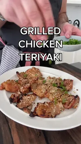 Traeger Grilled Chicken Teriyaki with Stir-Fried Cabbage #Whole30 #recipesoftiktok #asmr #recipes #traegergrills