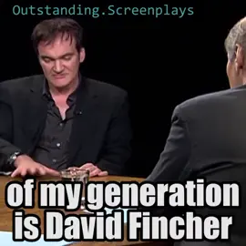 Do you think #QuentinTarantino is right when he says that #DavidFincher is not in the same category as him, because he is not a writer-director⁉️🤔 #screenwriter #screenwriting #screenplay #scriptwriter #scriptwriting #writes #author #cinema #film