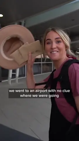 Could you rock up at the airport with no clue where you were going? ✈️ #travel #familytravel #spontaneous