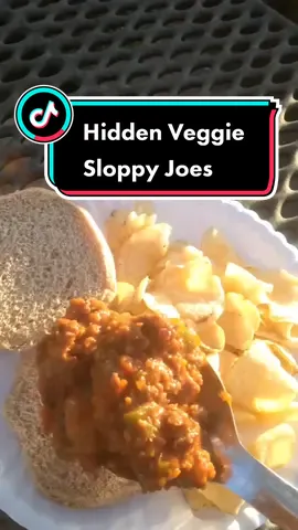 Hidden Veggie Sloppy Joes #hiddenveggies #hiddenvegetables #sloppyjoerecipe #dinnerrecipe #sahmrecipe #momswhocook #madefromscratch #blackmomtent