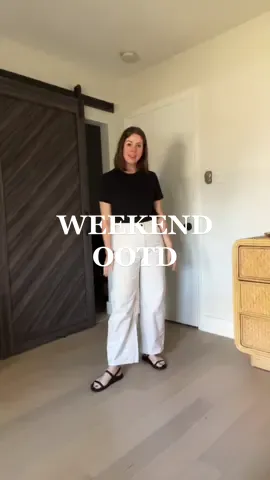 White plants plus a baby = living on the edge #OOTD #uniqlo #arket #MomsofTikTok #texasmoms