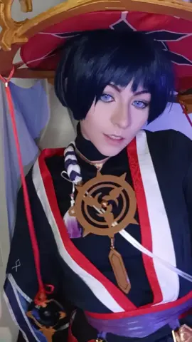 can we hype up my scaramouche pls💜 #scaramouche #scaramouchecosplay #GenshinImpact #genshinimpactcosplay #dweebis #xyzbca #viral #fypシ