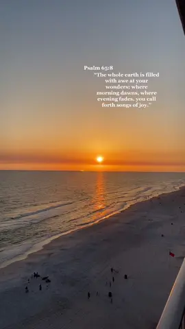 #sunsets #psalm65