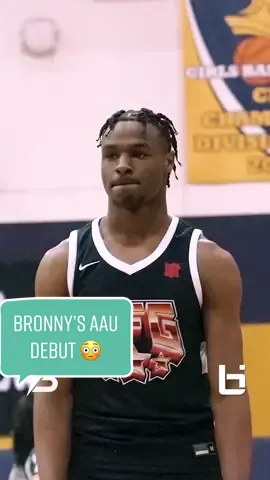 Bronny’s 2022 AAU DEBUT 🔥🔥@thebattleofficial(Via:🎥 @brandon.ballislife @beachcityhoops )