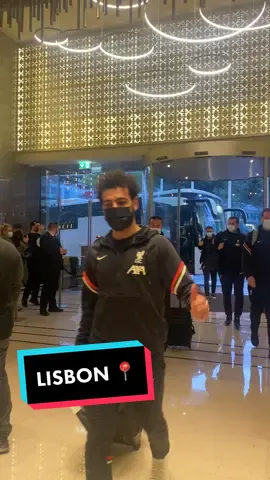 The Reds have arrived in Lisbon 😍👍 #LFC #Liverpool #UCL #fyp #foryoupage