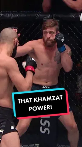 That Khamzat Chimaev knockout power is unreal!! 😱 #ufc273 #UFC #khamzat #khamzatchimaev #fyp #knockout #mma #ufcfighter