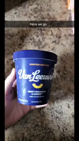 April fools. to be fair yes I tried it too after the video.  #vanleeuwenicecream #vanleeuwen #macaroni #gross #AprilFools #icecream #fypage #foryoupage #eat #snack #springbreak #shm #nasty #spittake