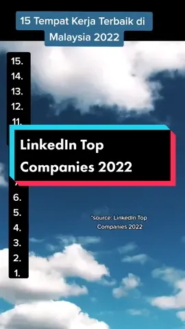 Ada yg dari 15 company ni? comment 'saya'! #LearnOnTikTok #jombelajar #tiktokguru #kerjajer