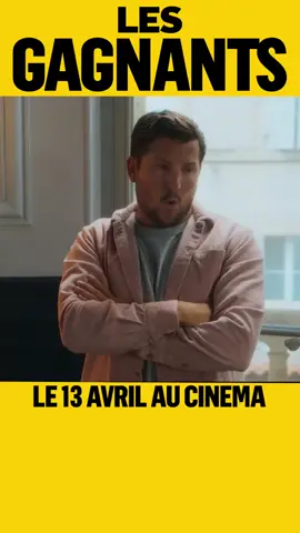 #lesgagnants Le 13 avril au cinéma !