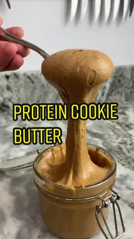 Protein Cookie Butter with 85 calories and 6g protein for 2 tablespoons! All you need are 8 Biscoff cookies, one scoop (30g) @PEScience protein powder, and 1/4 cup of any milk. The type of protein powder you use makes a difference and I have a video coming tomorrow breaking down 4 different types you might use for this recipe! Stay tuned. Link in my bio for the recipe link with more substitution notes #highprotein #cookiebutter #proteinrecipes