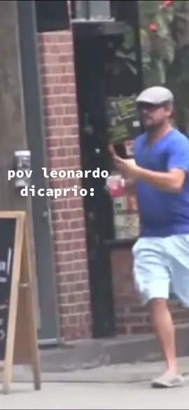 he’s such a vibe #fyp #leonardodicaprio #paparazzi #funny #haha #pov #leo #viral #celeb