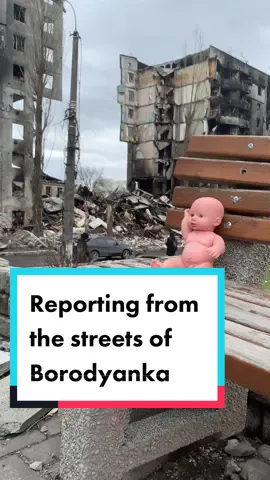 Freelance journalist Oz Katerji walks us through the streets of what's left of the Ukrainian town of #Borodyanka after Russian occupation