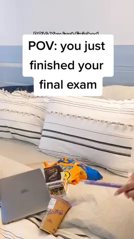 bonus points if you can sleep in the next day >>> #finalexams #exams #snacks #bubbletea #university #undergrad #studying
