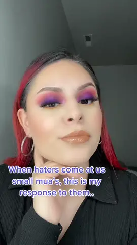 Your a star ⭐️💜 let them haters know! #smallmuasoftiktok #smallmuacreator #smallmuasupport #iamastar #letsupporteachother #imamotherfunkingstar