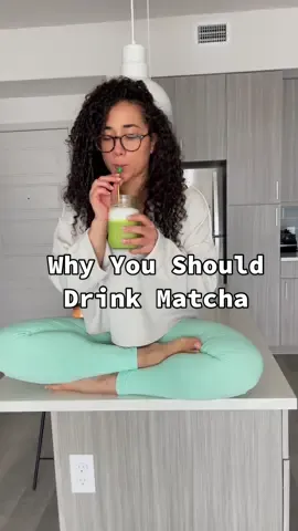 Reasons to drink matcha green tea. 🍵