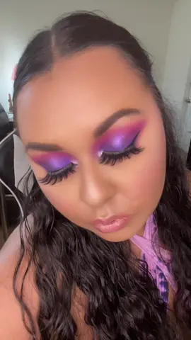 This look was inspired by @Joseline Hernandez 💜it’s giving high end hooker and I love it 😍 #EasyWithAdobeExpress #makeuptutorial #diditmyself #makeupartist #smokeyeyelook #pinkandpurple #makeuphacks #joselinescabaret #joselinehernandez