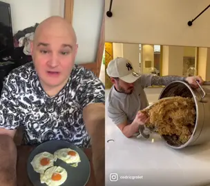 #dúo con @cedricgrolet #Receta #galletas #quetengasundiasuperfenomenal #buenosdias #pezsalvaje #huevosfritos #cocinando #recetafacil #desayuno