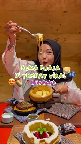 Buka puasa di tempat viral🥞❤️