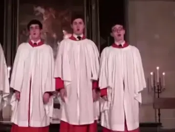 Boy singing uses helium to make his voice higher 😂 #heliumballoon #choir  #funny #fyp #foryou