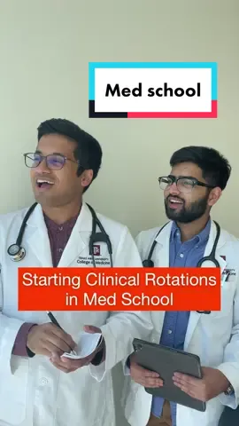 Transitioning from the classroom to the hospital is never easy… thanks to MedSchoolBoiz for joining! #medschool