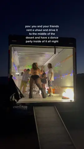 DIY desert rave lol