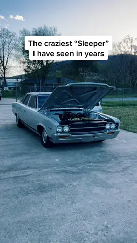 Built by an engineer, a family car that was handed down to him - and it’s NOT on slicks. Crazy. #AMC #Ambassador #Cars #Classic #Vintage #Sleeper #FYP #ImoniCarly #ByeByeSundayBlues