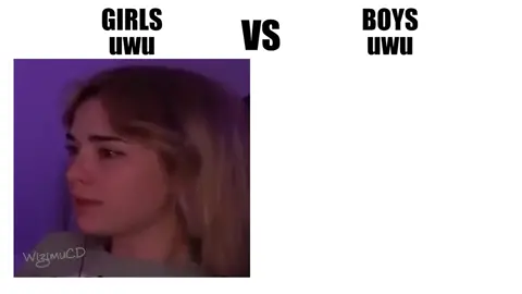 girl uwu vs boy uwu