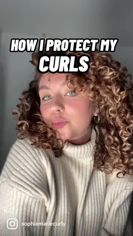 How I protect my curls at night 🌙 #curlprotection #curlyhairtutorial #nighttimecurlyhairroutine #nighttimeroutine #curlyhair