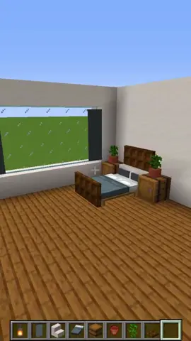 Grey bedroom design! #Minecraft #foryou #foryoupage #tutorial