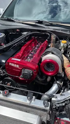 Rb26 swapped bug eye 🤯 #subaru #rb26 #skyline #engineswap #jdm #cartiktok #trending #treadstoneperformance