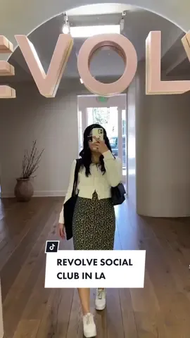 cute spot to check out if you’re in LA! #revolvesocialclub #revolve #lavlog