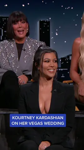 Kourtney Kardashian on marrying Travis Barker in Vegas! ❤️#Kardashians