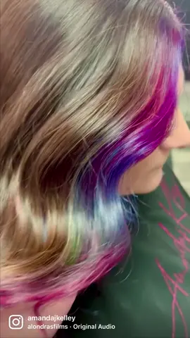 🌈 money pieces #hairstylist #ByeByeSundayBlues #amazingamandadidyourhair #amandajkelley