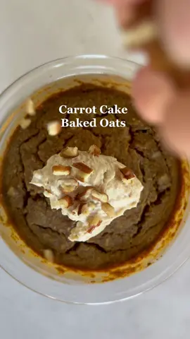 Obsessed with baked oats at the moment #ScreamItOut #bakedoatsrecipe #carrotcake #springtimevibes