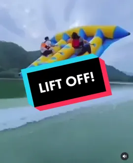 Water Sports are so fun! #fyp #tubing #watersports #flying #wow #highfive