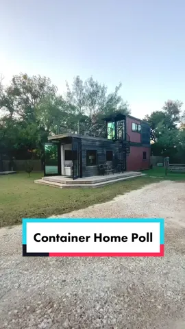 Which container home would you choose? A. Texas or B. Virginia? Tell me in the comments! 👇🏻 #containerhome #cabin #cabincheck #airbnb #airbnbs #virginia #texas