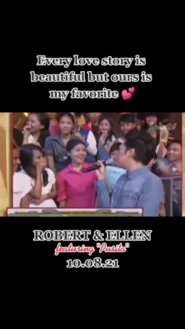 When you told me you love me... on national television!! Grabe, unforgettably beautiful 🥺❤️ #fyp #foryou #monthsary #ourlovestory #itsshowtime #sinemoto #abscbn #robertandellen #robertandpusita  #ANGELAROBbedHisHeart #BERTOfAnANGEL