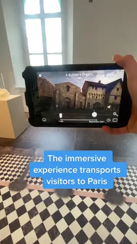 Starting April 15, the National Building Museum will be transporting visitors from D.C. to Paris with its inaugural interactive technology exhibition, “Notre-Dame de Paris: The Augmented Exhibition.” #NationalMuseum #DC #NotreDame @mrtommymcfly