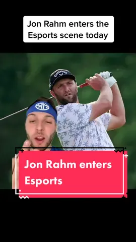 Welcome to esports Jon Rahm! #esports #greenscreen #jonrahm #oxygenesports #robertkraft
