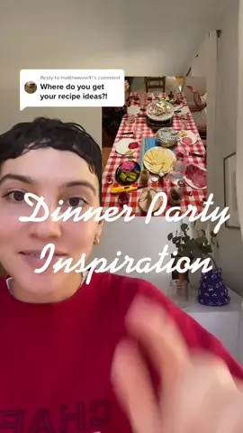 Reply to @matthewvw4  inspiration is everywhere !#brooklyn #dinnerpartyideas #dinnerparty #cookbooks #ceviche #raclette #cookinginspiration #nytcooking