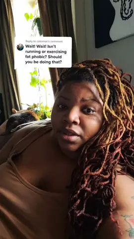 Reply to @catnmex #Running + #Fitness is not practicing #fatphobia + #antifatness. Inserting dialogue about someone's way of living, even out of 