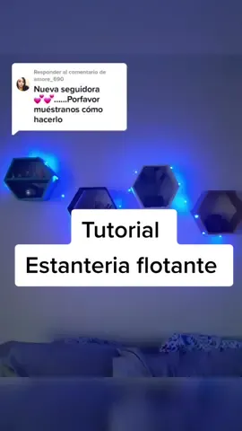 Responder a @amore_690  Tutorial de estantería flotante🥳🤗#ideasparahabitaciones #decoracióndesala #tutorialestiktoks #tutoriales #ideasgeniales #parati #manualidades #manualidadesfaciles #decoraciones #paratí #ideasparalacasa