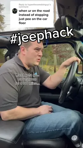 Reply to @hypertheswedishguy  would you?? #jeep #jeeplife #jeephack #LifeHack #bathroom