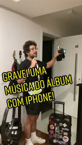Se liga como foi gravar Quem sabe por aí…(guia take3) feat @outroeu com IPhone ;) #tofelizpracarai