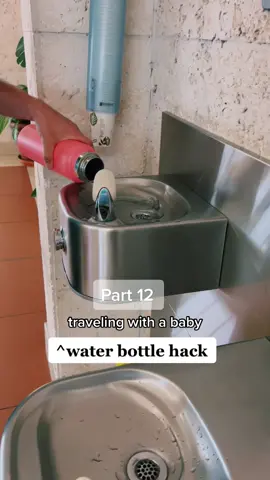 I just learned this 😅 #jessicahaizman #babytravel #traveltips #travelhacks #waterbottle #hydroflask #iwastodayyearsold #iwastodayyearsoldwhenifoundthisout