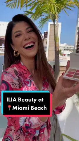 Tarde perfecta en un #rooftop en #MiamiBeach junto a @iliabeautysverige 🤍 #CleanBeauty #Makeup #MiamiContentCreator