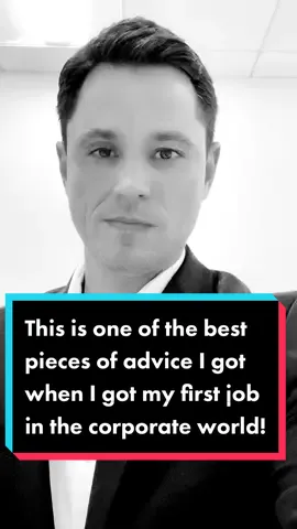 Best piece of advice I got when I got my first job in the corporate world out of college! #corporate #job #work #coworkers #coworker #foryou