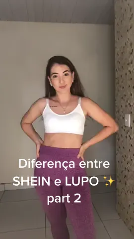 #shein #lupo #lookfit #academia #legging #comparacao #treino